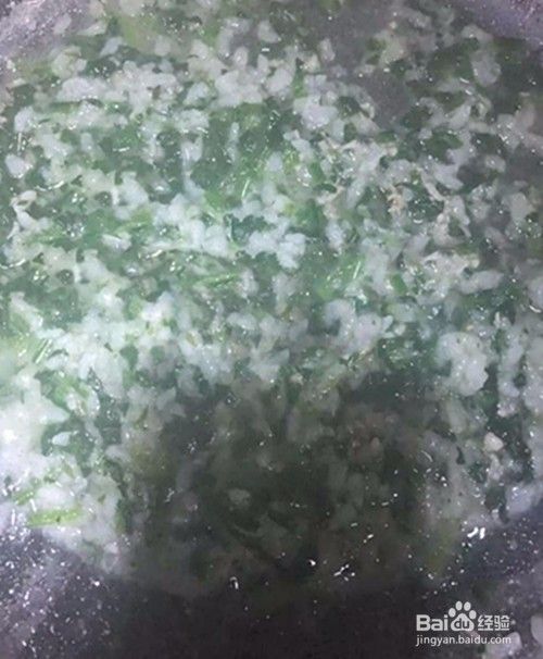 牡蛎菠菜粥的做法