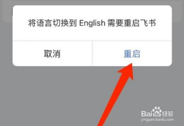 飞书切换语言教程