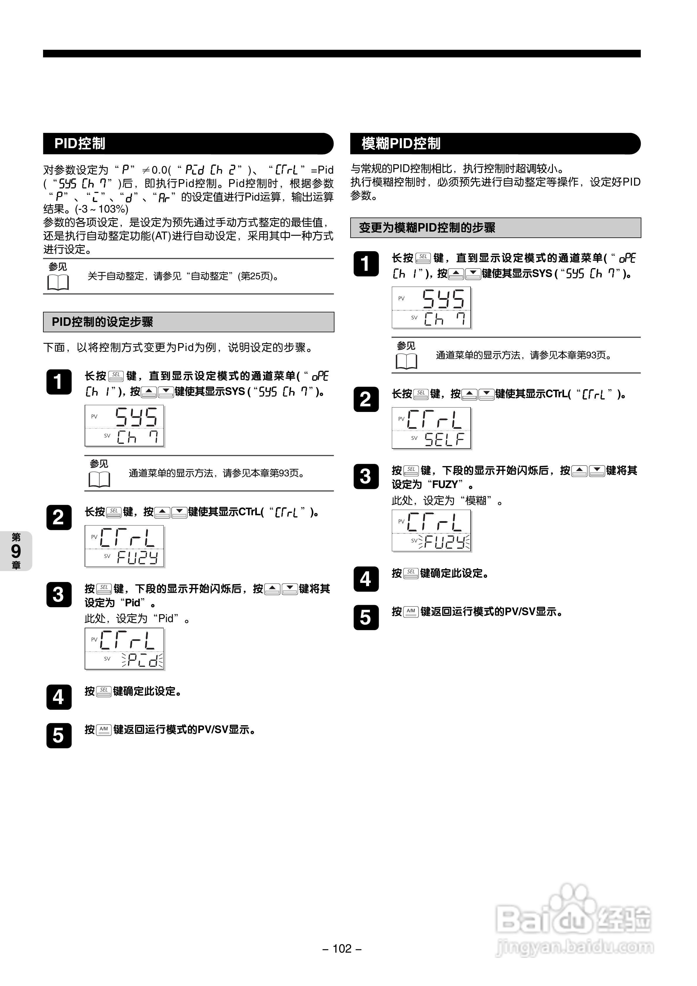 富士电机PXG数字式温度调节器/微型控制器X操作手册:[11]