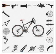 山地自行车减震自行车组装技巧
