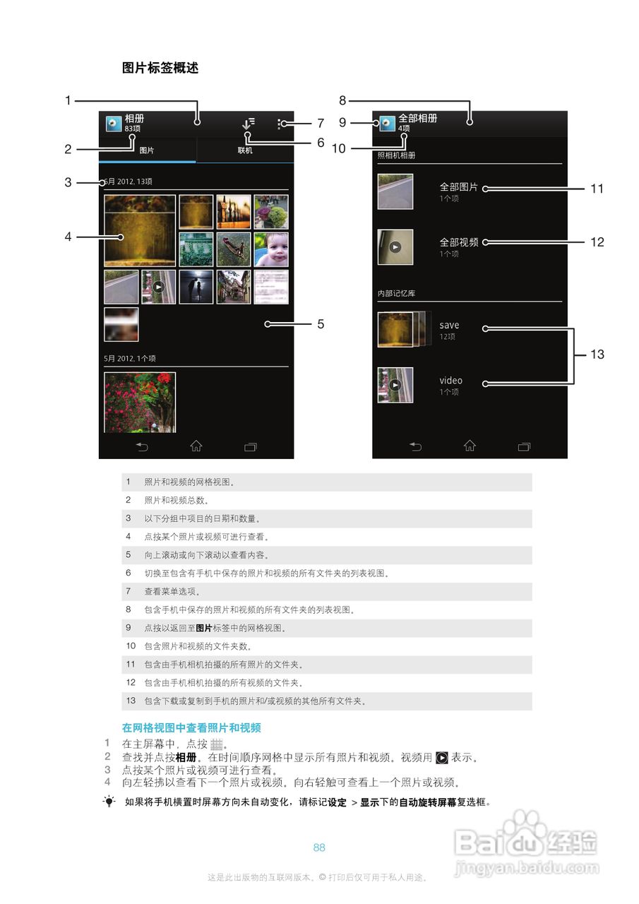 索尼(爱立信) Xperia TX LT29i手机说明书:[9]