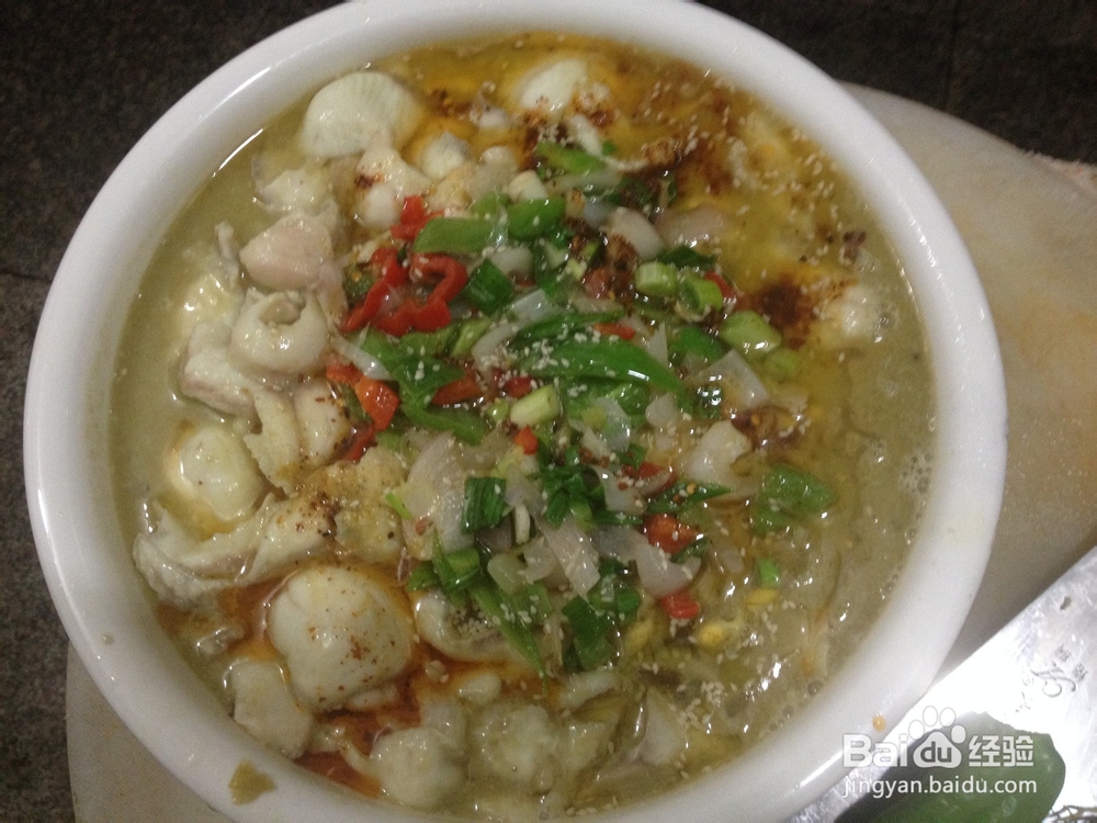 酸菜鱼的做法 简单又实用