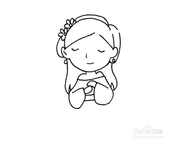 怎么画一个公主呢？