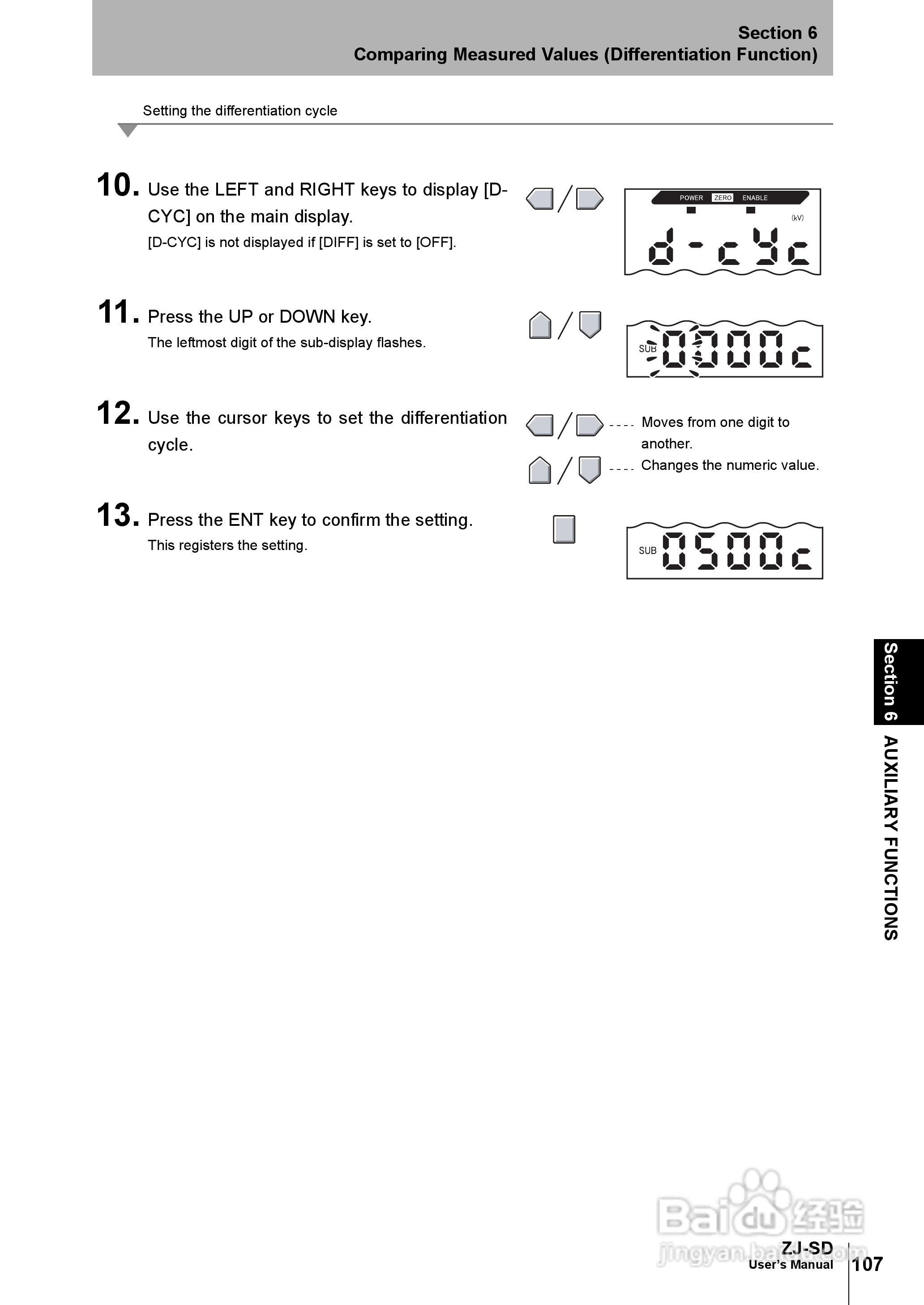 欧姆龙智能静电传感器ZJ-SD用户手册说明书:[13]