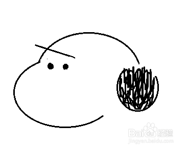 教你快速画史努比。