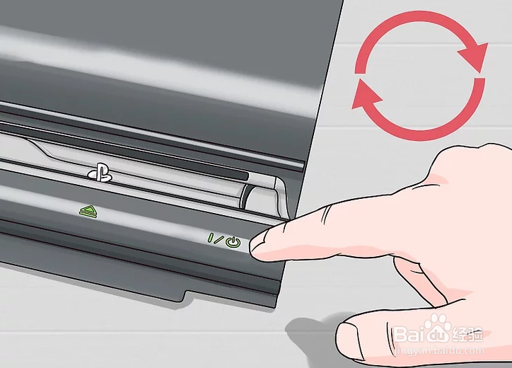 如何重置卡顿的PS3#校园分享#