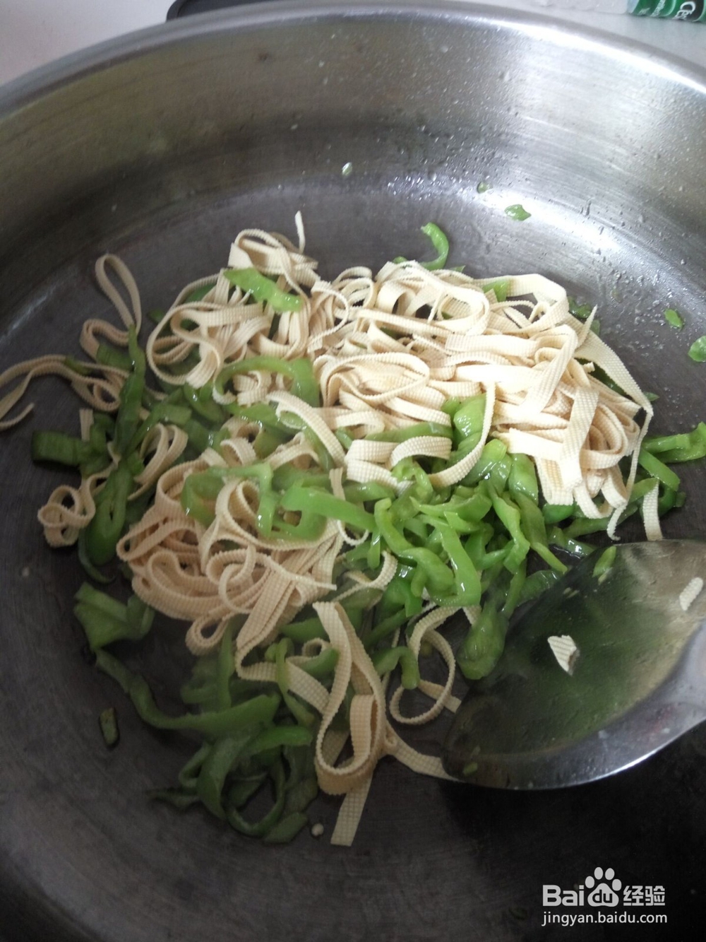 尖椒炒豆皮个人分享