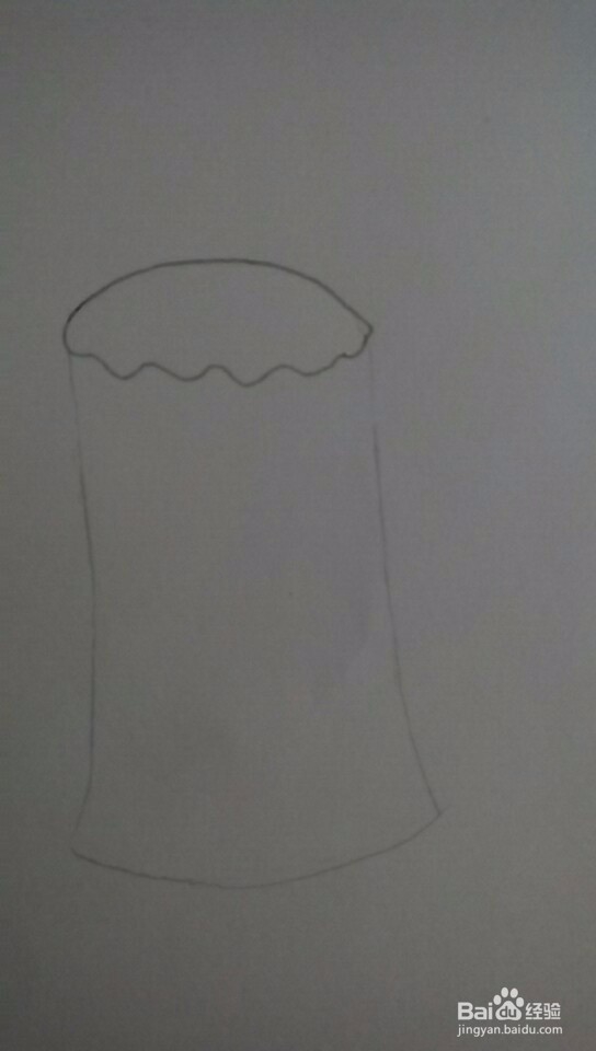 多妈简笔画一只燃烧的蜡烛