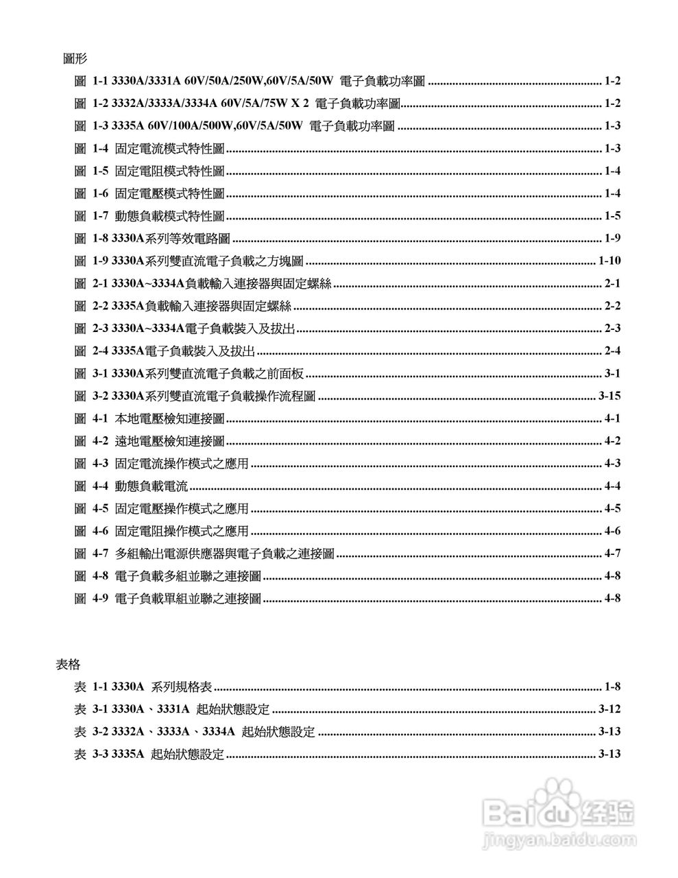 3333A双直流模块式电子负载操作手册:[1]