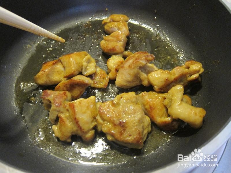 简单又下饭♥咖哩风味鸡腿肉