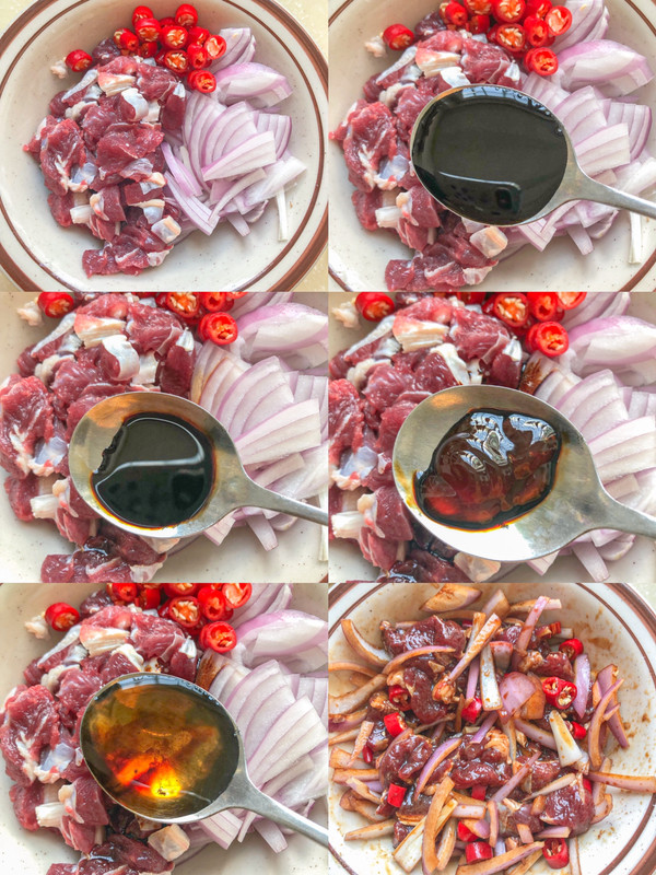 洋葱孜然烤牛肉