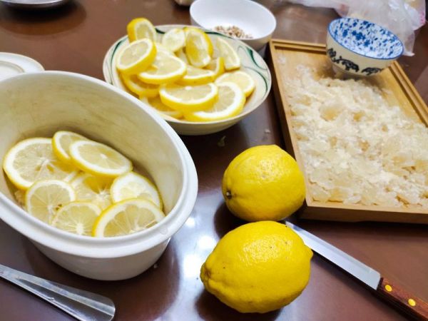 川贝陈皮柠檬膏