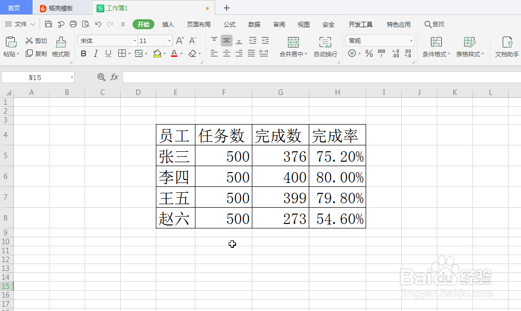 WPS Excel 如何创建柱形图表方法