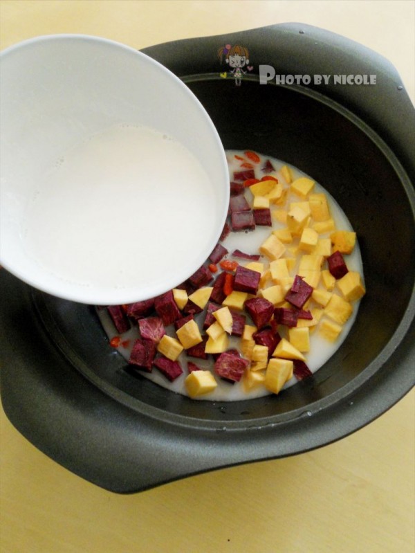 椰香双薯藜麦羹