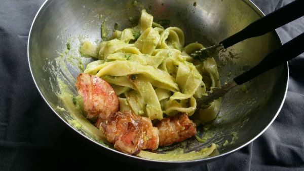 阿根廷红虾意面