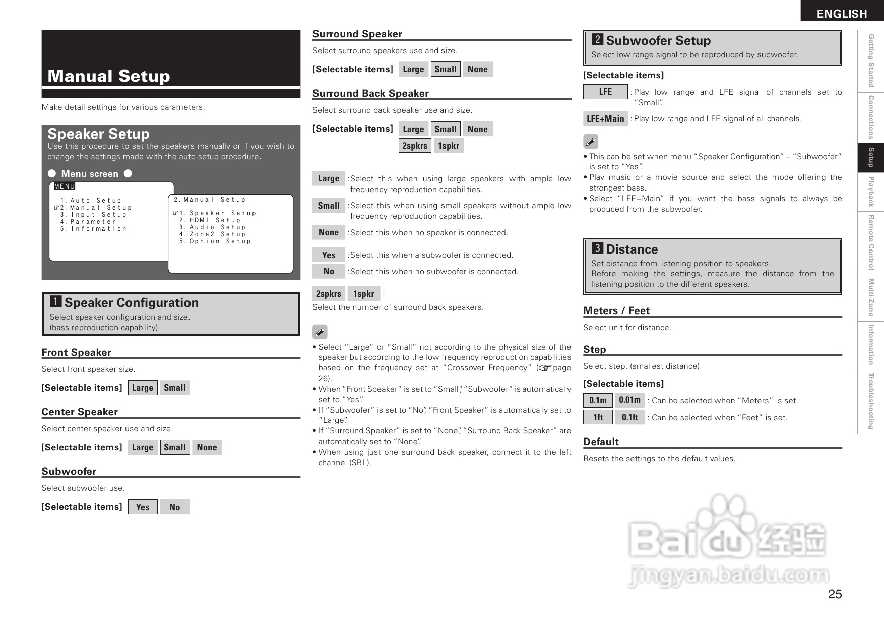 DENON AVR-2308音箱功放用户手册:[2]