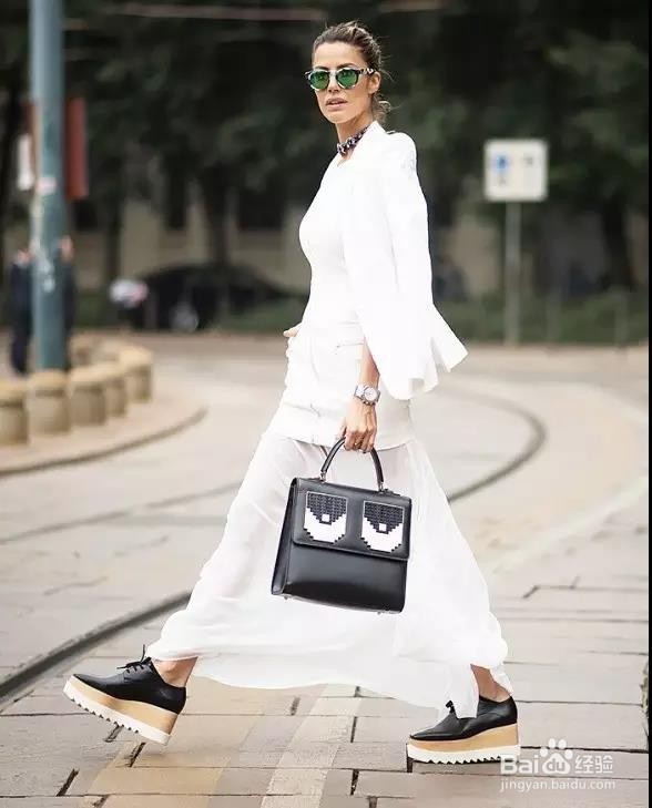 厚底鞋怎么搭配