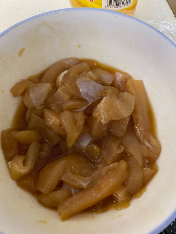 杏鲍菇炒鸡胸肉