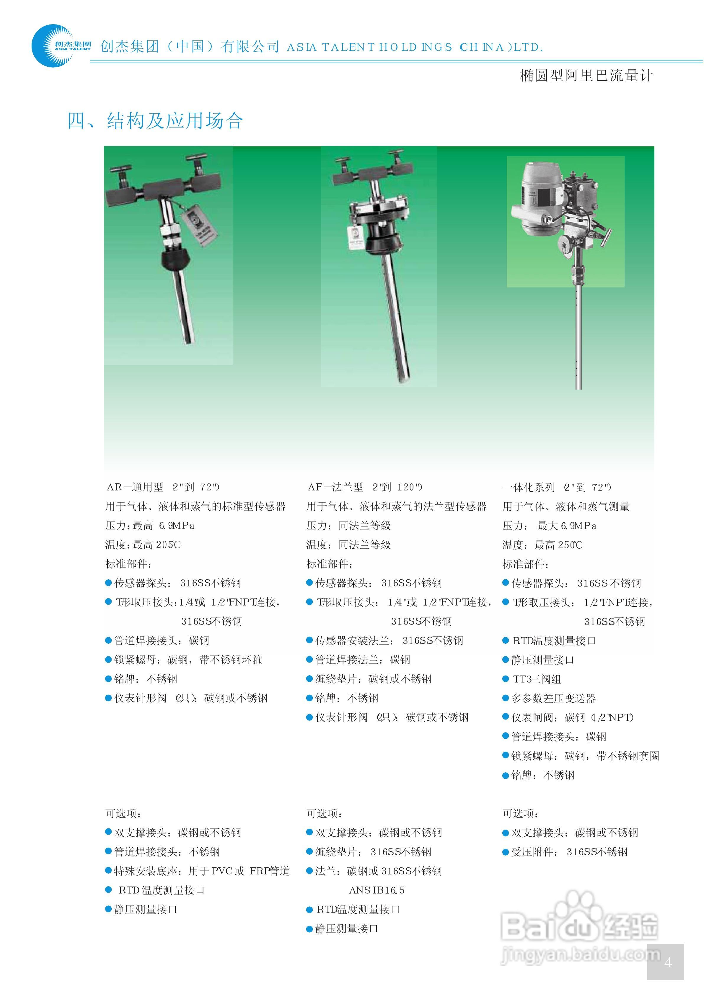 阿里巴流量计说明书