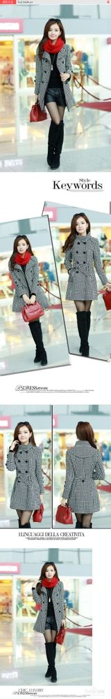 女装毛呢大衣外套2013冬季