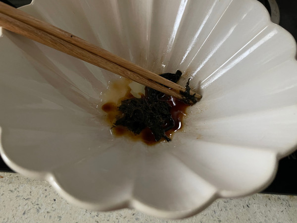 葱油橄榄菜大馄饨