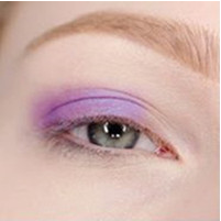 紫色眼妆的画法