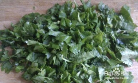爱心早餐：芹叶饼的做法