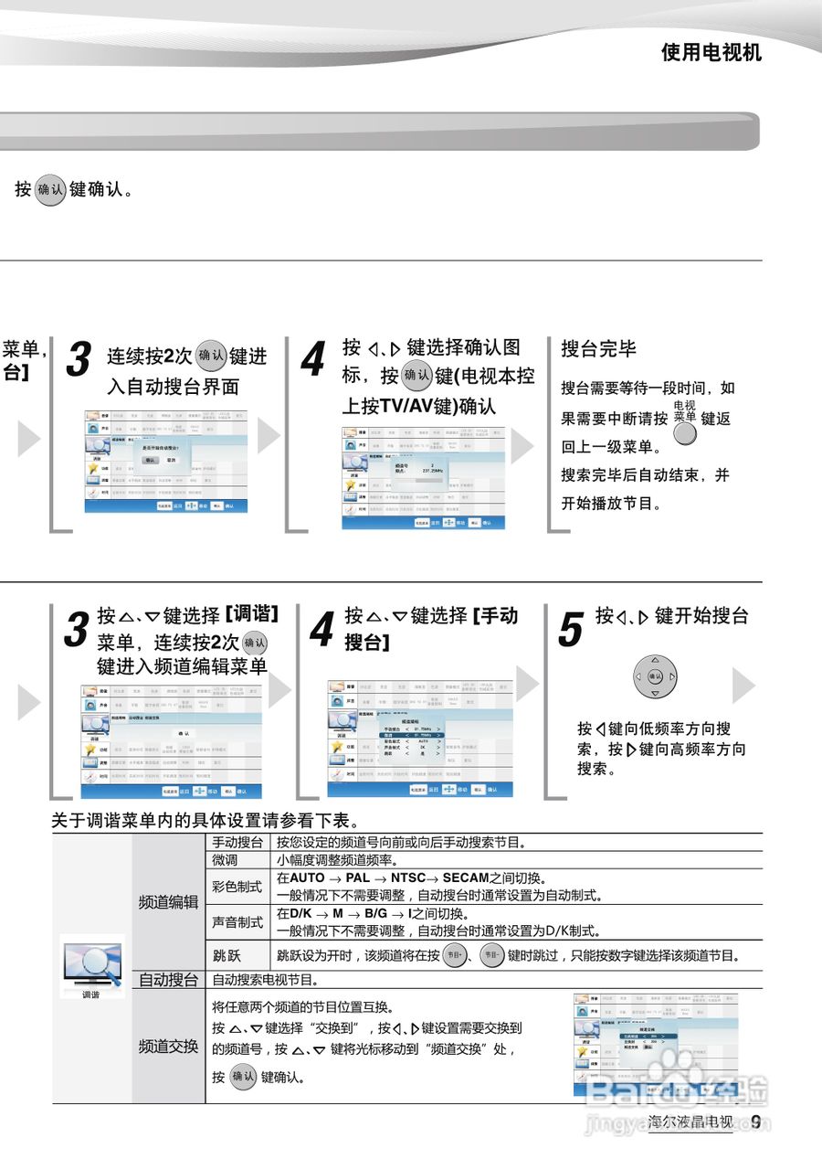 海尔LE42A300液晶彩电使用说明书