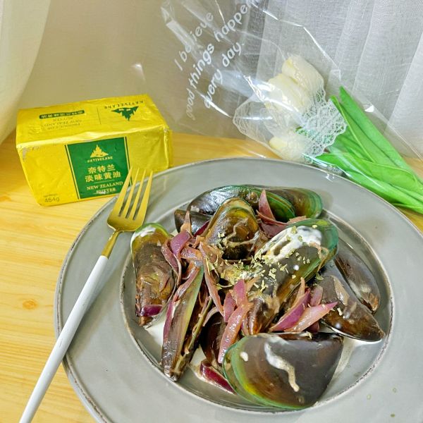 红酒奶油青口贝