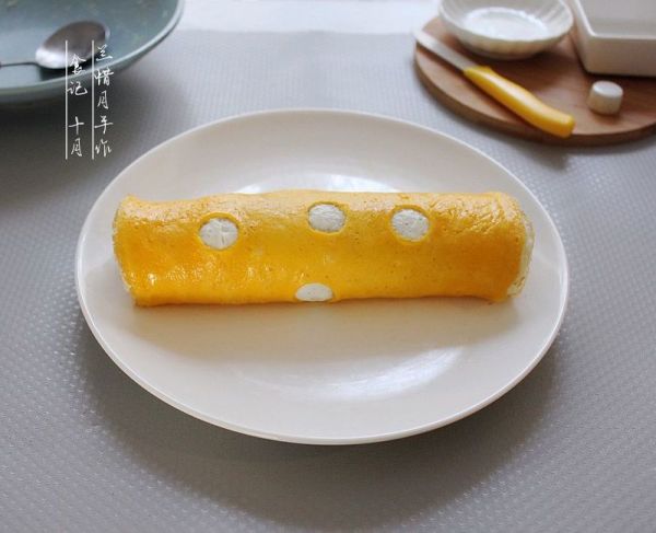 波点蛋卷土豆泥沙拉