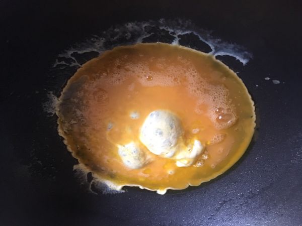 卷心菜鸡蛋炒面