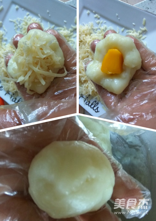 芒果糯米糍的做法