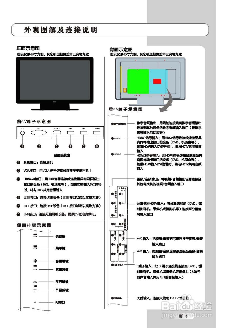TCL王牌L46X9FRM液晶彩电使用说明书