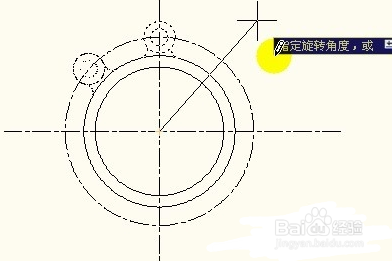 在cad中如何进行旋转复制呢