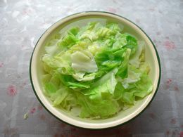 凉拌包菜