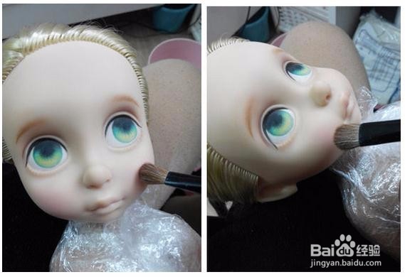 沙龙娃娃化妆教程