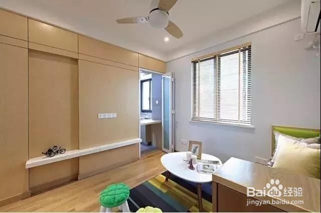 53平的原木风小户型，学区老房的改造