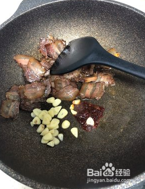 不放盐的腊肉土豆片