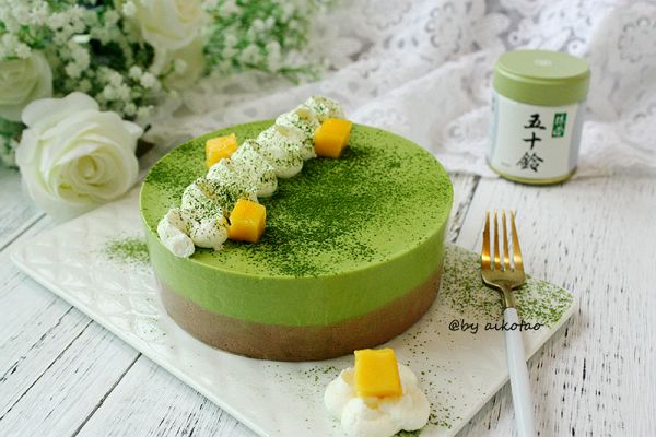 巧克力抹茶慕斯蛋糕