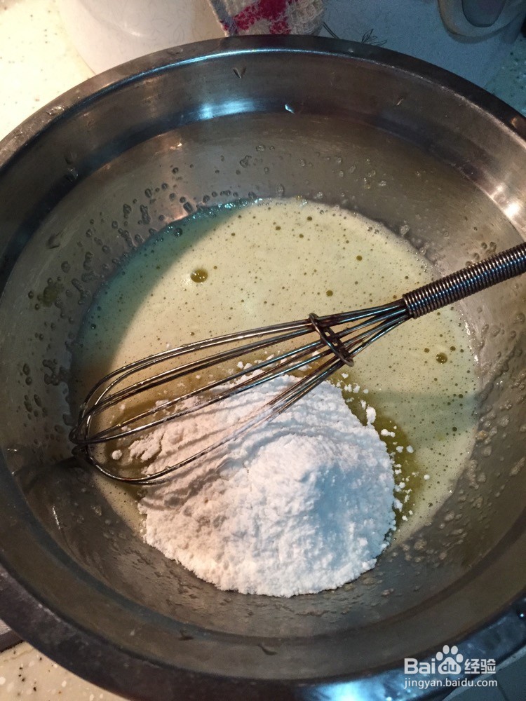 小泡芙(卡士达酱)的做法