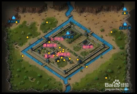 武易游戏攻略：[38]场景地图解析
