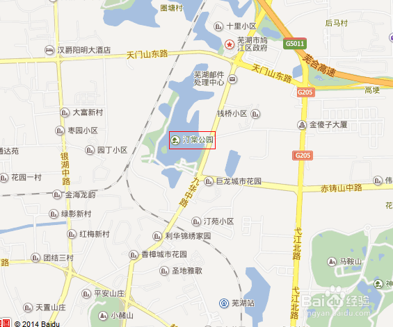 玩转芜湖攻略之汀棠公园