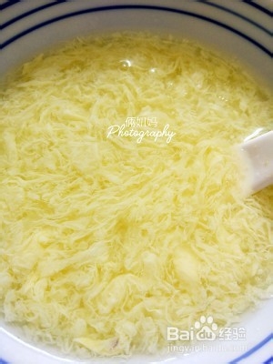 基础蛋花汤的制作方法