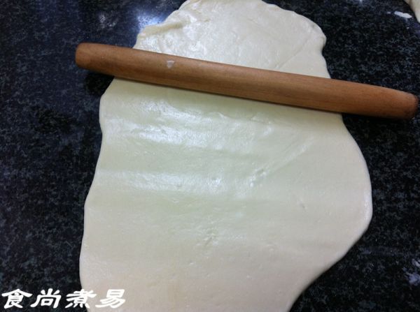 椒盐榨菜葱油饼