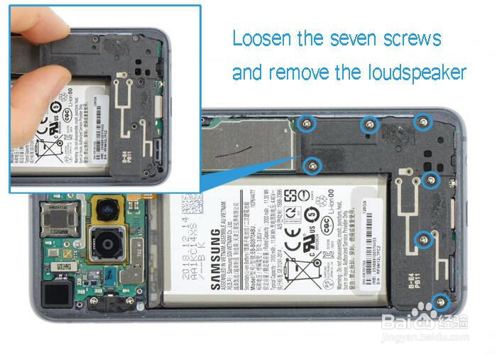 如何拆卸三星S10以更换后置摄像头