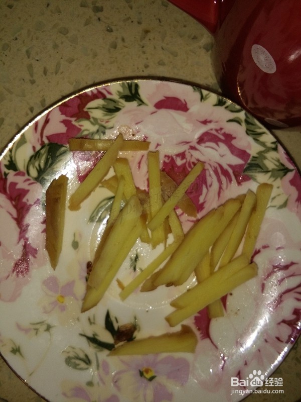 家常小炒--小葱大块肉