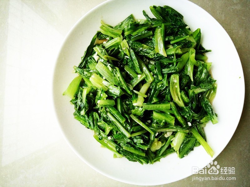 怎样做蒜蓉油麦菜