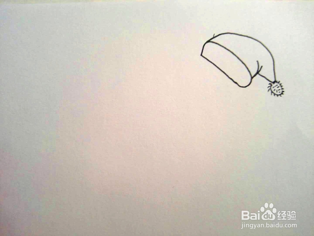 圣诞老人简笔画分享