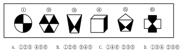 判断推理：图推特征之阴影图形考点梳理
