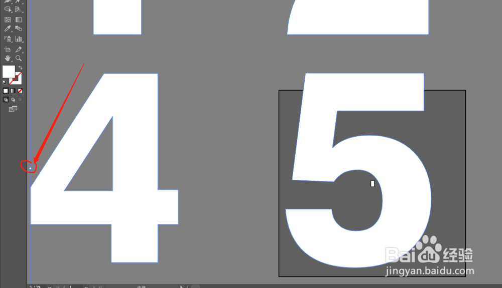 ai导入图片过大，超出定界框，无法移动怎么办？